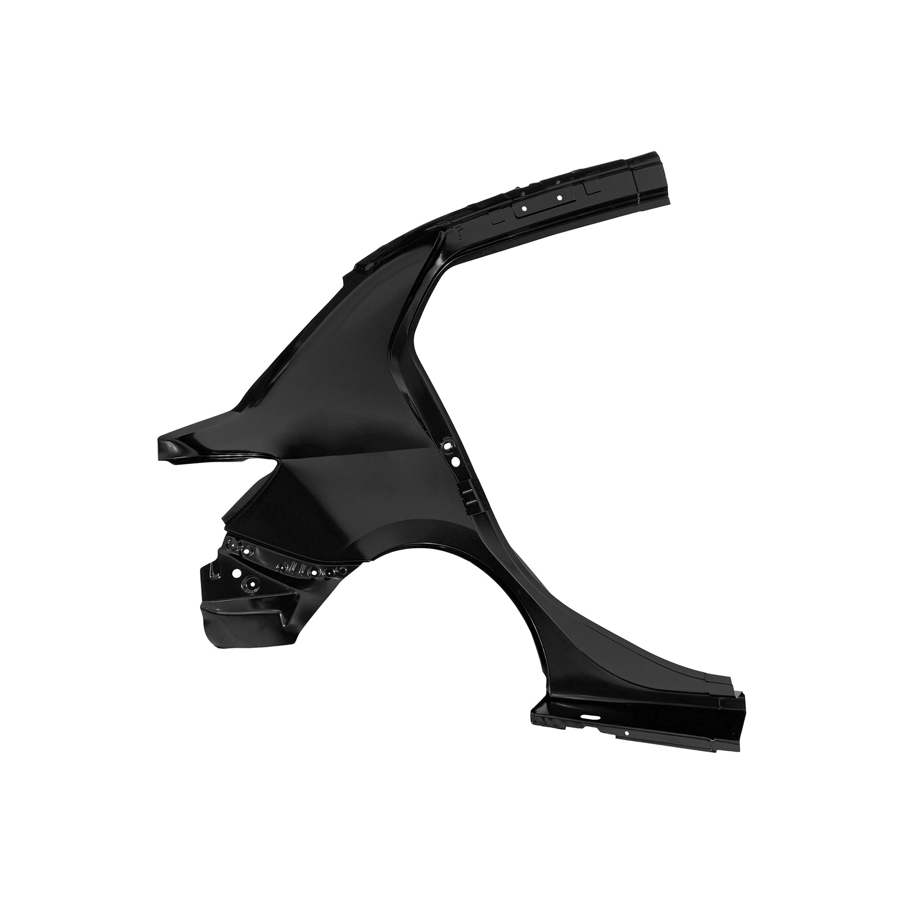 REPLACEMENT REAR FENDER LH, 2013, FOR DACIA LOGAN, 760334617R, (STEEL)