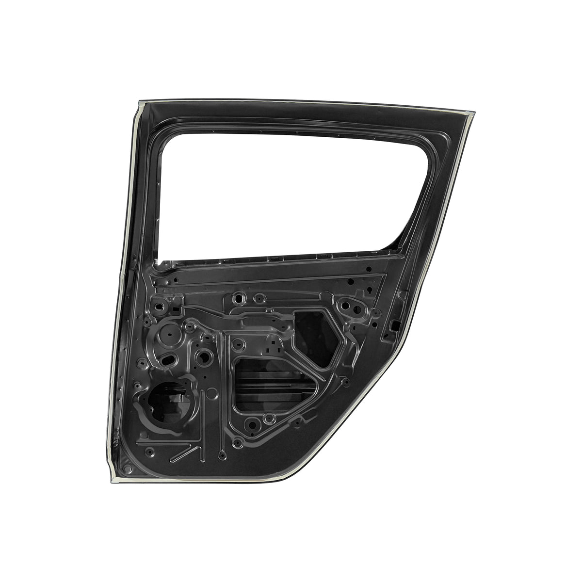 REPLACEMENT REAR DOOR RH, 2013, FOR DACIA SANDERO, 821002434R, (STEEL)