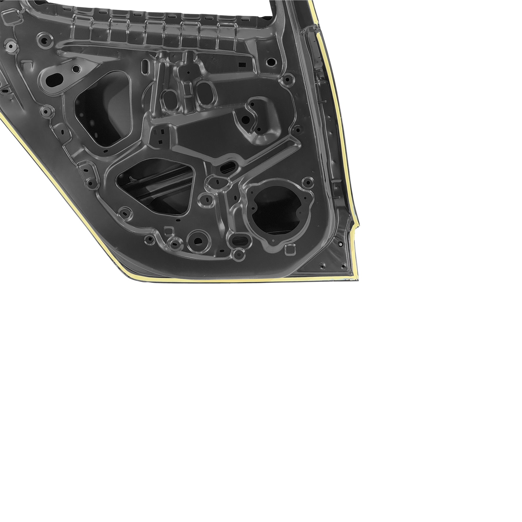 REPLACEMENT REAR DOOR LH, FOR RENAULT CLIO 4, 821012089R, (STEEL)