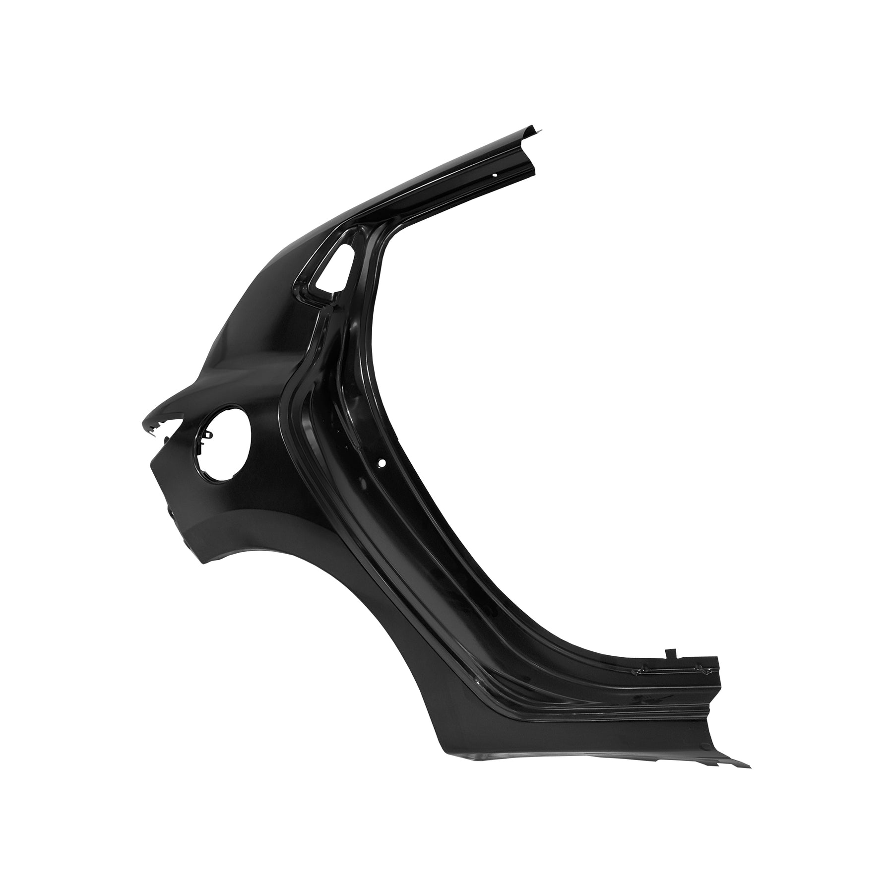 REPLACEMENT REAR FENDER RH, FOR RENAULT CLIO 4, 760316779R, (STEEL)