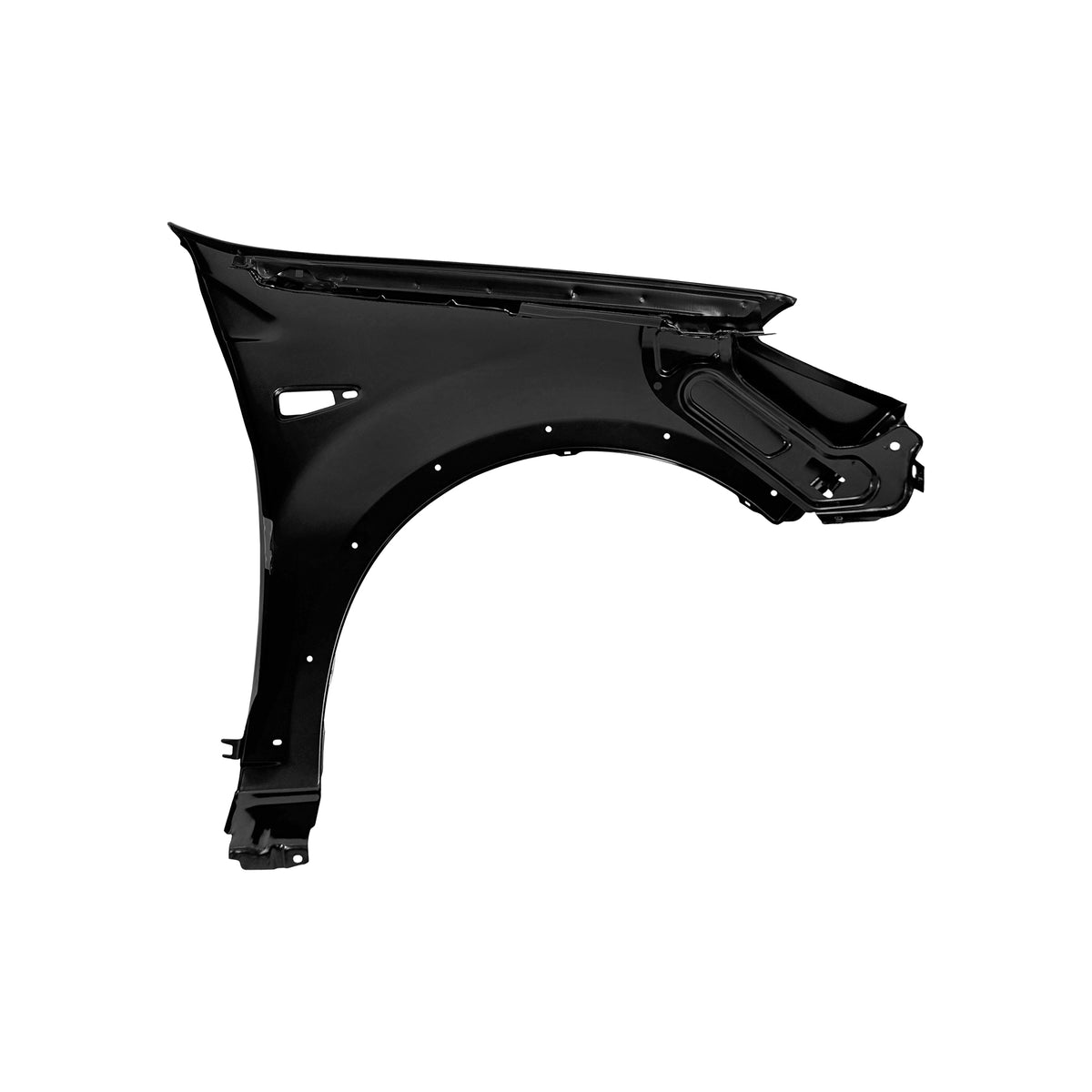 REPLACEMENT FRONT FENDER LH(WITH LAMP HOLE AND RIM HOLE), 2009-, FOR DACIA STEPWAY