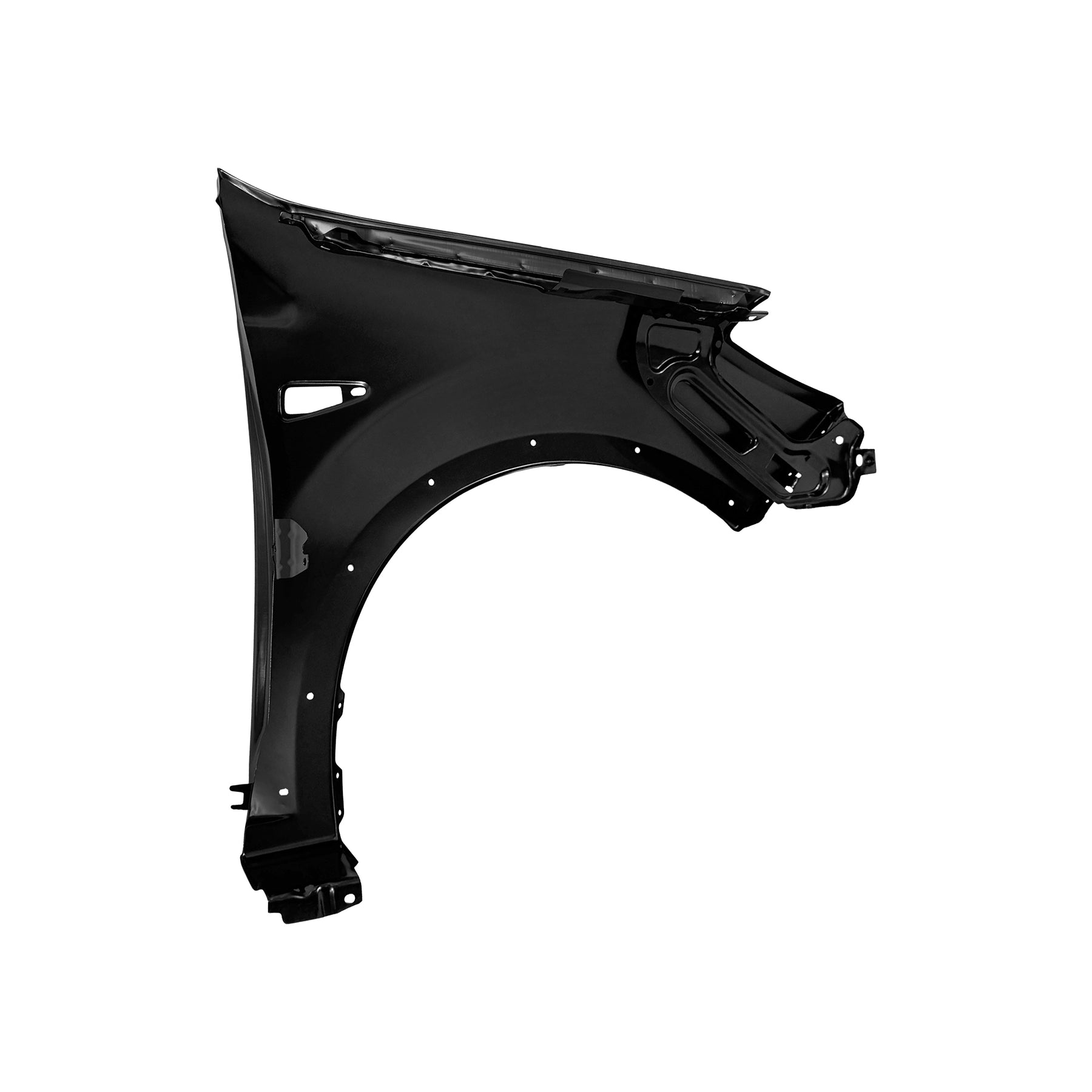 REPLACEMENT FRONT FENDER LH(WITH LAMP HOLE AND RIM HOLE), 2009-, FOR DACIA STEPWAY