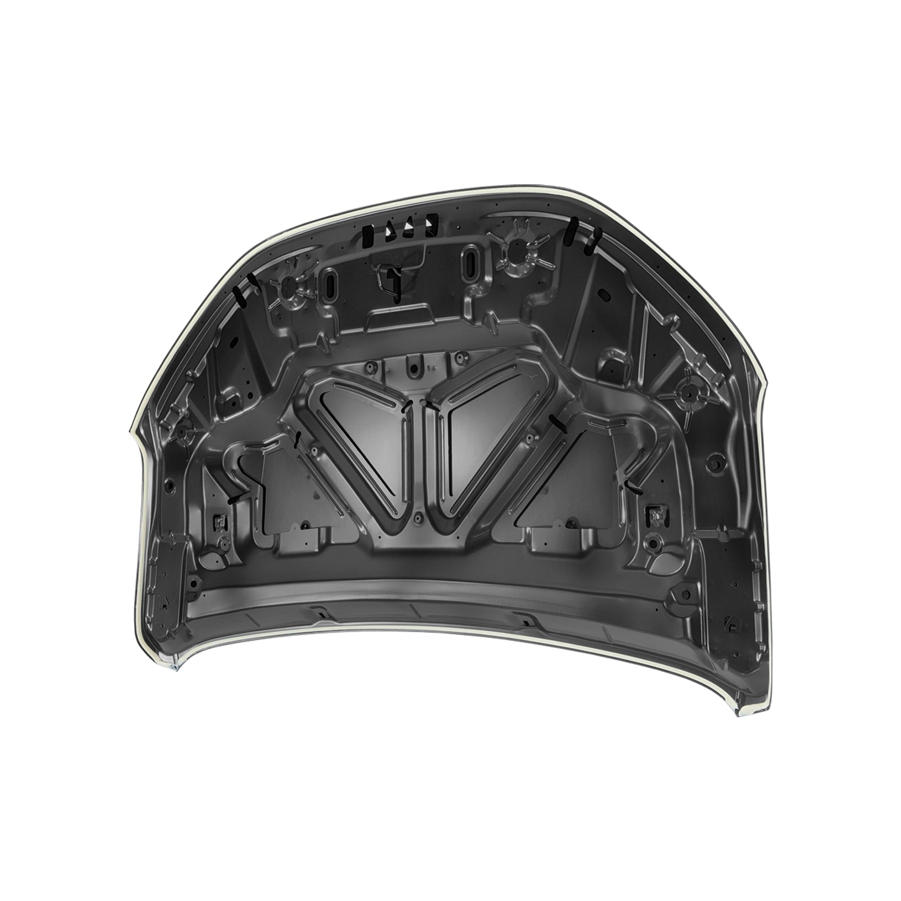 REPLACEMENT HOOD, 2021, FOR RENAULT LOGAN, 651004404R, (STEEL)