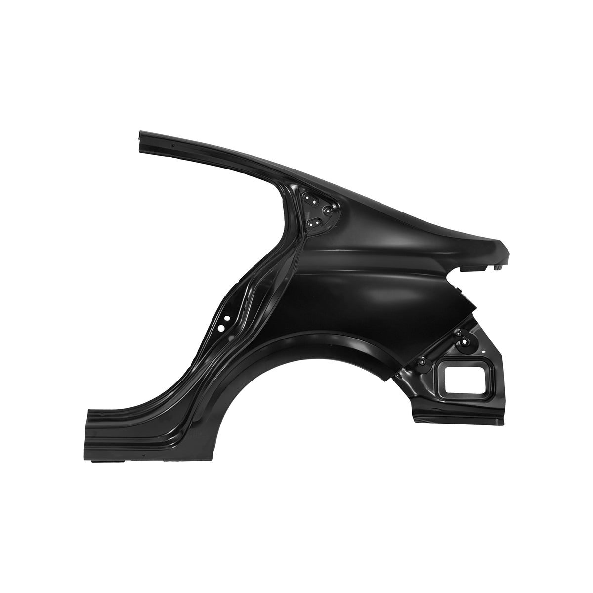 REPLACEMENT REAR FENDER LH, 2021, FOR RENAULT LOGAN, (STEEL)