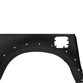 REPLACEMENT REAR FENDER LH WITH SKIRT HOLE WITH HOOK, FOR TOYOTA HILUX VIGO DOUBLE CABIN SIDE OPEN, (STEEL)