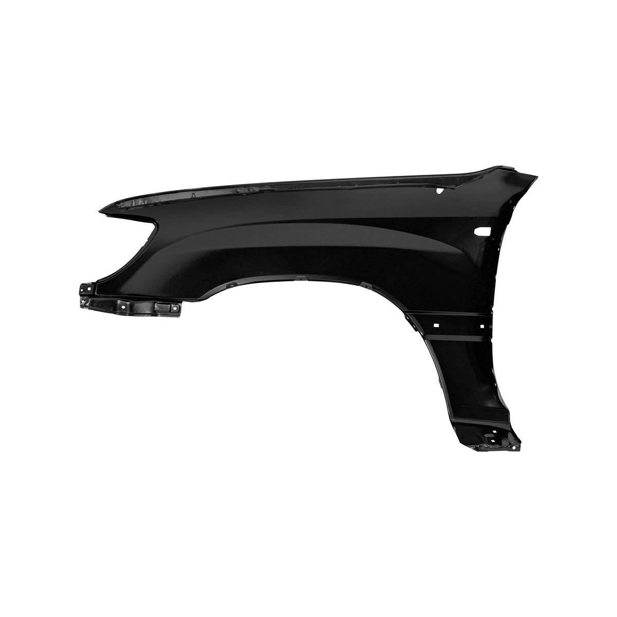 REPLACEMENT FRONT FENDER RH WITH ANTENNA HOLE, FOR TOYOTA LAND CRUISER LC80(LC100), (STEEL)