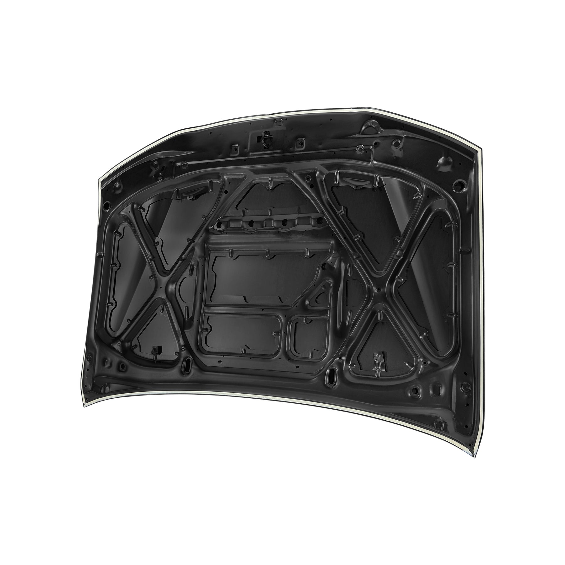 REPLACEMENT HOOD, 2012, FOR TOYOTA HILUX VIGO, 53301-0K100,53301-0k101, (STEEL)