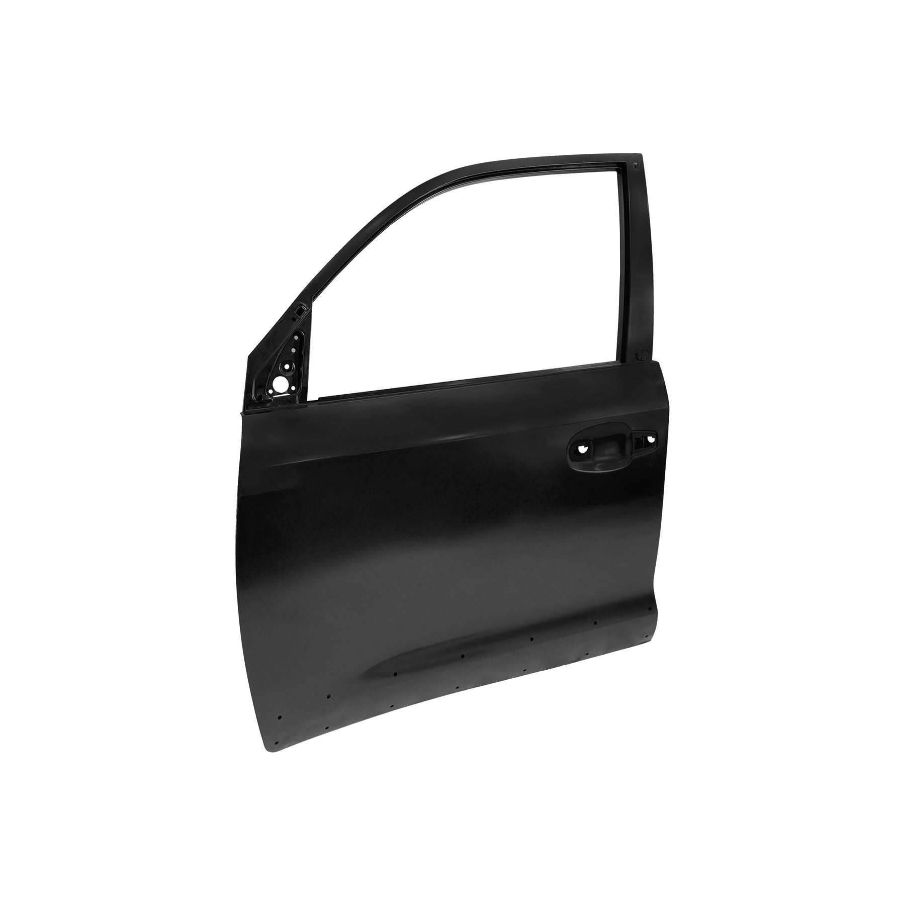 REPLACEMENT FRONT DOOR LH WITH MOLDING HOLE, FOR TOYOTA LAND CRUISER FJ200, (STEEL)