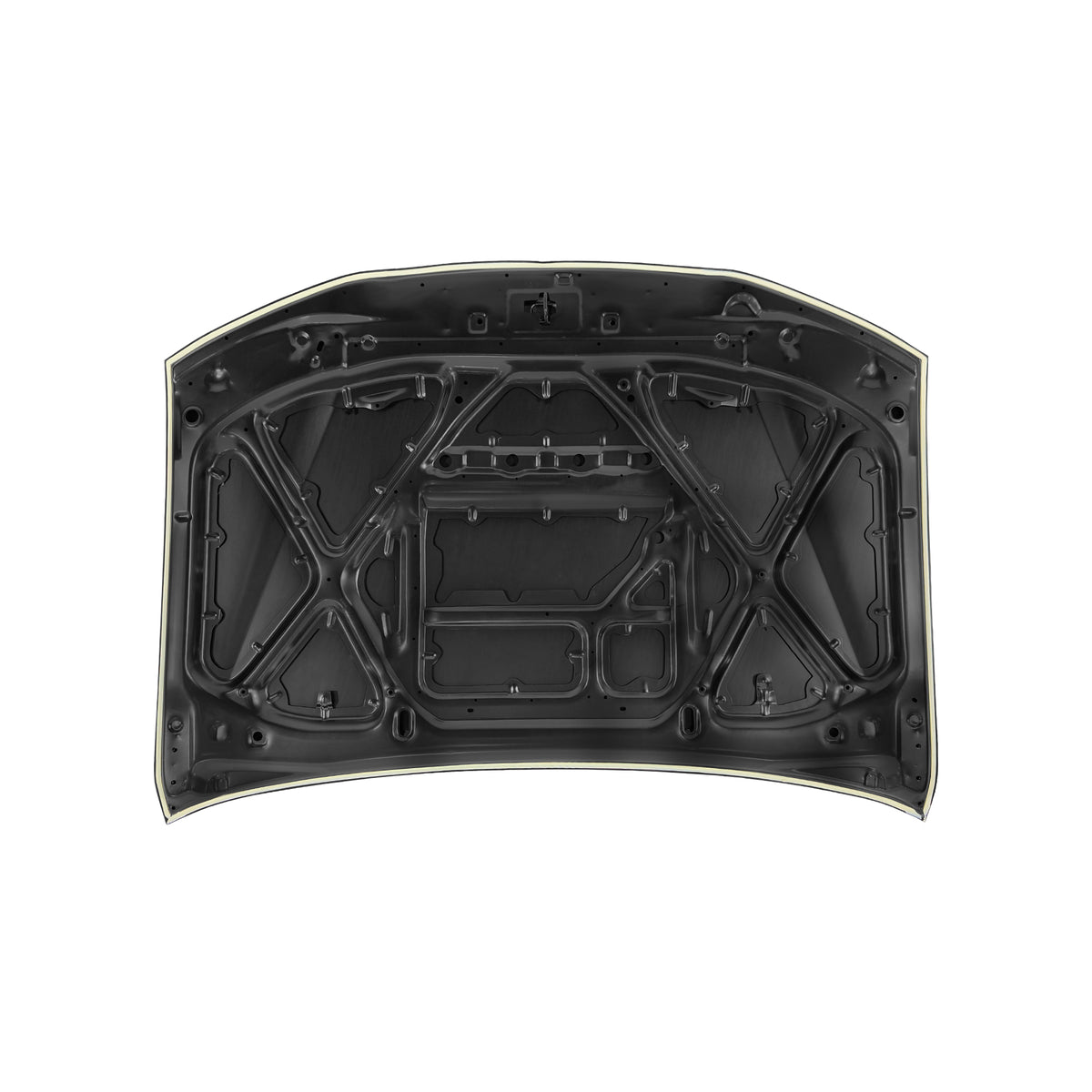 REPLACEMENT HOOD W/O HOLE, 2012, FOR TOYOTA FORTUNER, 67001-60490