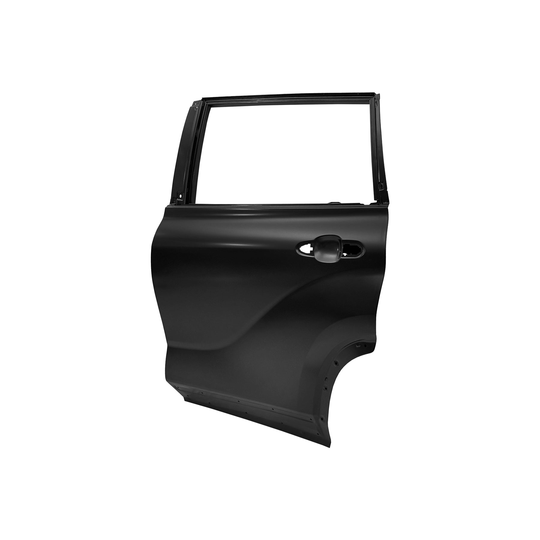 REPLACEMENT REAR DOOR LH, 2021-, FOR TOYOTA HIGHLANDER, 670030E130, (STEEL)