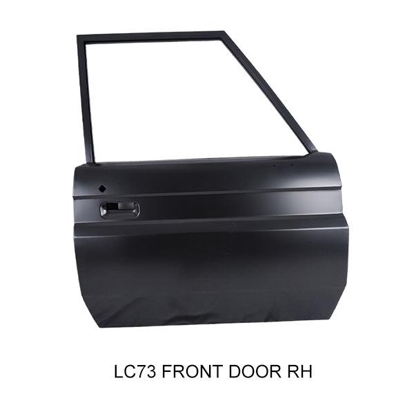 FRONT DOOR RH, 1985-1999 FOR TOYOTA LAND CRUISER LC73, (STEEL)