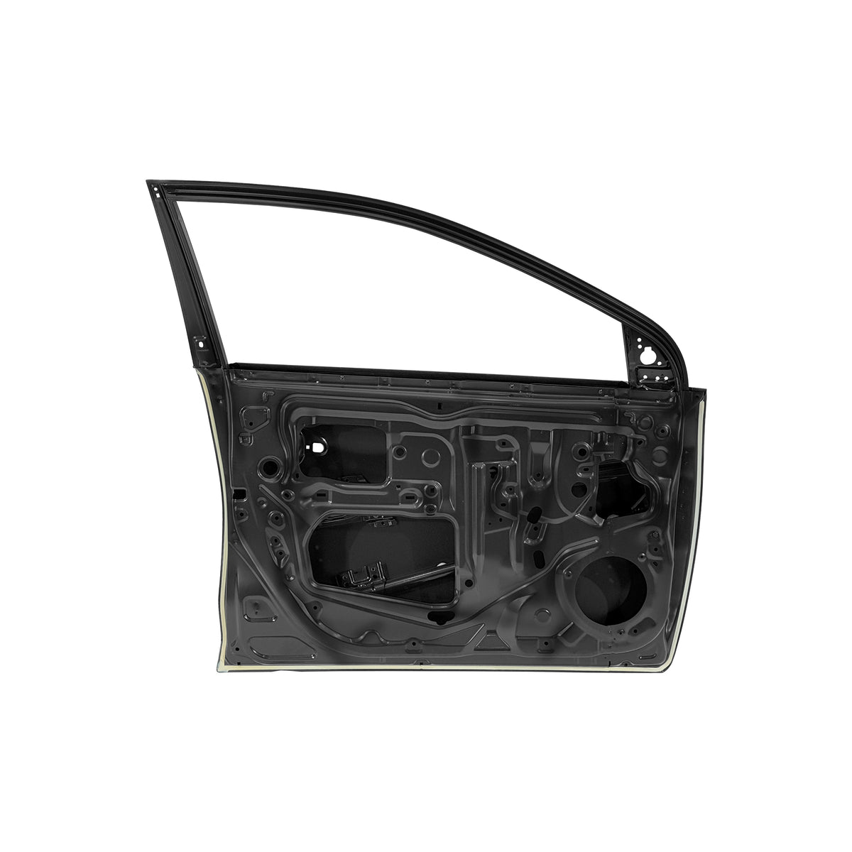 REPLACEMENT FRONT DOOR RH THAILAND, 2013-2017, FOR TOYOTA YARIS, (STEEL)