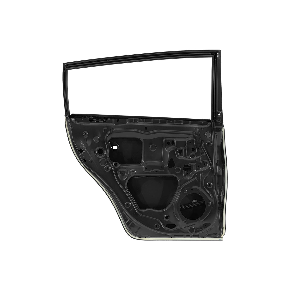 REPLACEMENT REAR DOOR LH THAILAND, 2013-2017, FOR TOYOTA YARIS, 53811-0C060, (STEEL)