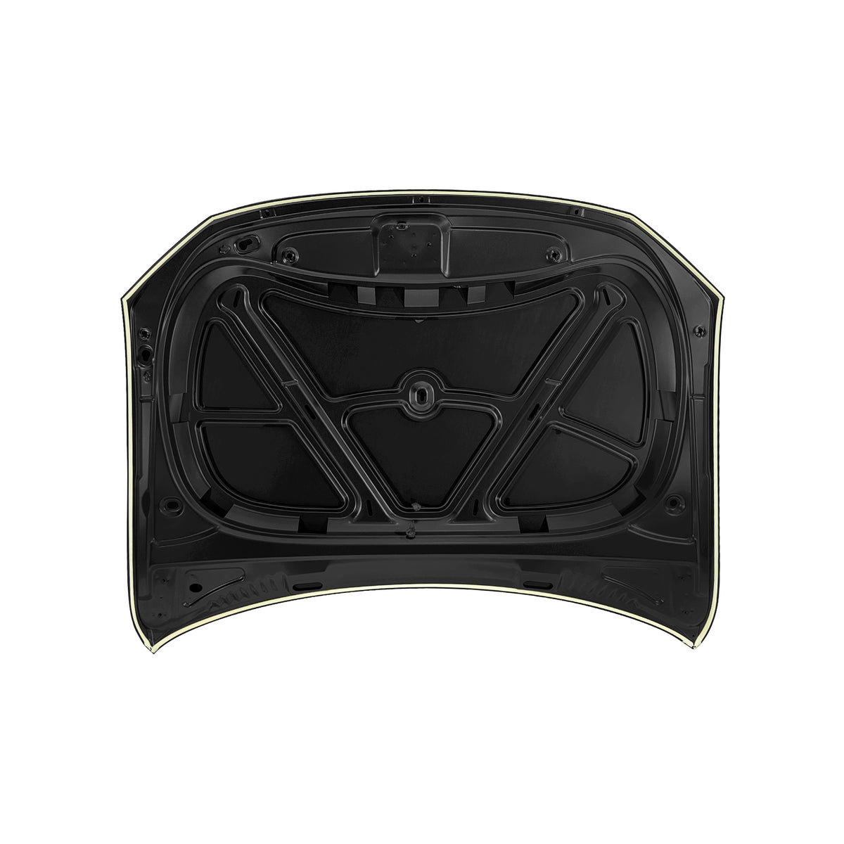REPLACEMENT HOOD, FOR VOLKSWAGEN AMAROK, 2H6823033B, (STEEL)