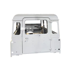 COMPLETE CAB WITH DOORS,WITH PRIMER, FOR LAND ROVER DEFENDER 110 TD4, (LHD), (ALUM+STEEL)