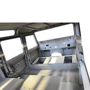 COMPLETE CAB WITH DOORS,WITH PRIMER, FOR LAND ROVER DEFENDER 110 TD4, (LHD), (ALUM+STEEL)