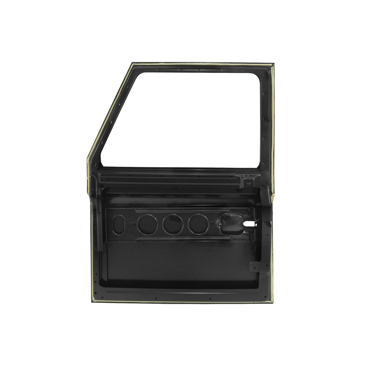 FRONT DOOR RH, FOR LAND ROVER DEFENDER 90 AND DEFENDER 110 TD4, (Aluminum door frame)