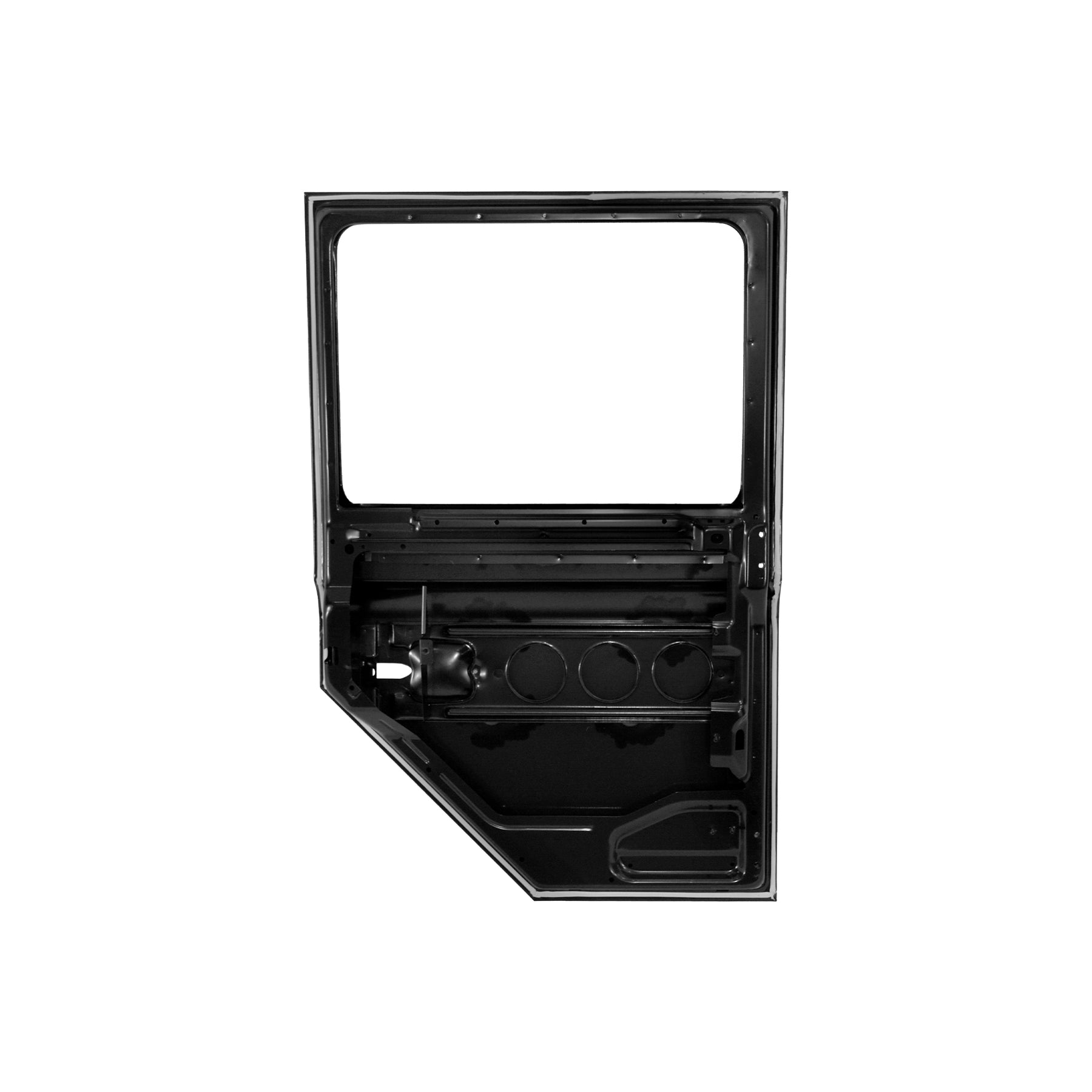 REAR DOOR LH, 1998, FOR LAND ROVER DEFENDER 90 AND DEFENDER 110, LR027546, (STEEL)