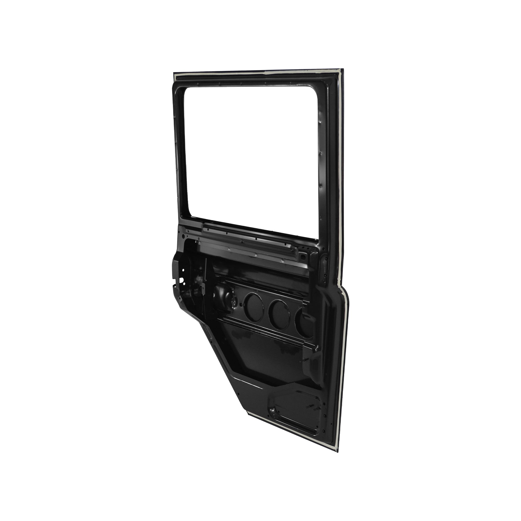 REAR DOOR LH, 1998, FOR LAND ROVER DEFENDER 90 AND DEFENDER 110, LR027546, (STEEL)