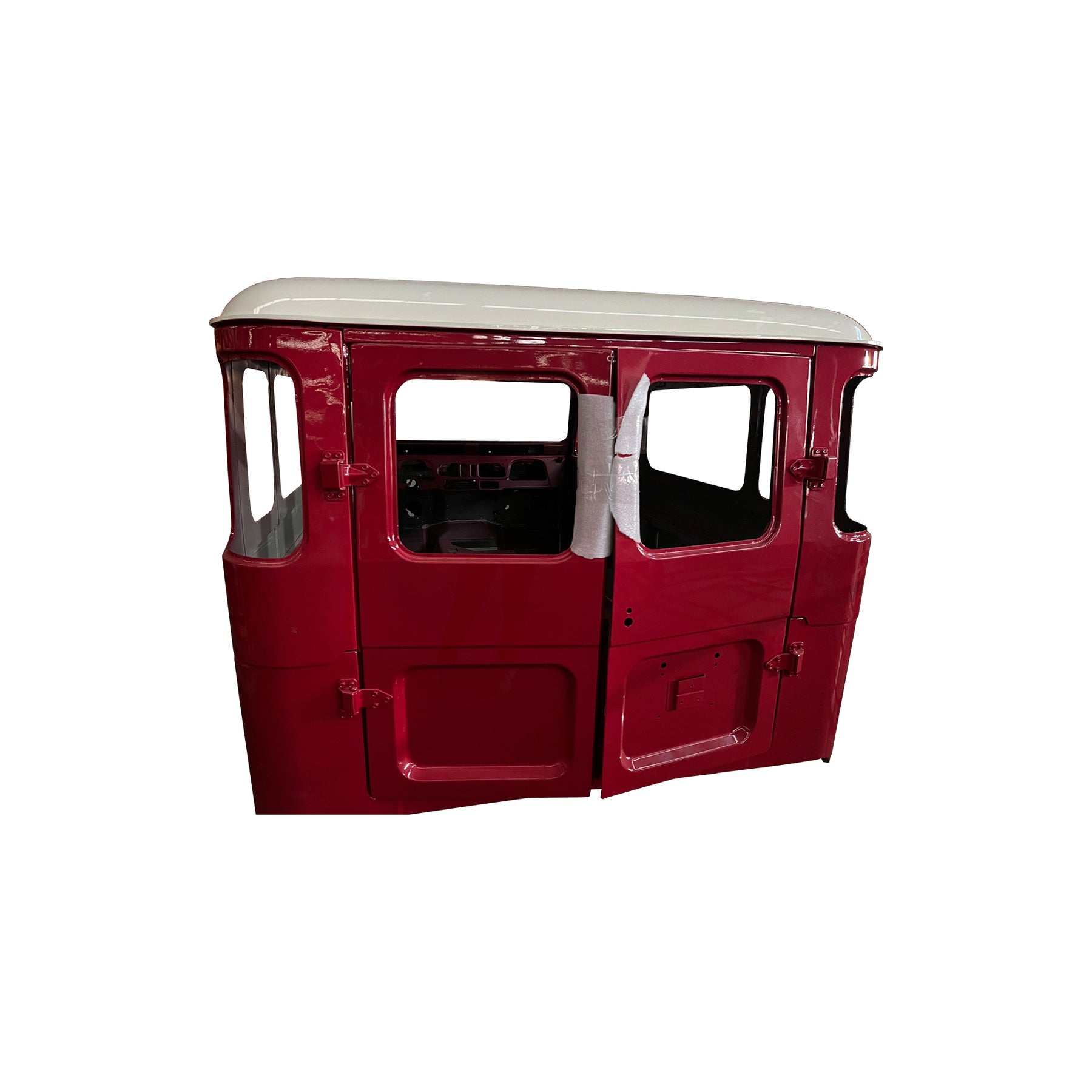 COMPLETE CAB WITH DOORS‚WITH CUSTOM PAINT LH, 1984- FOR TOYOTA FJ43/BJ44, (STEEL)